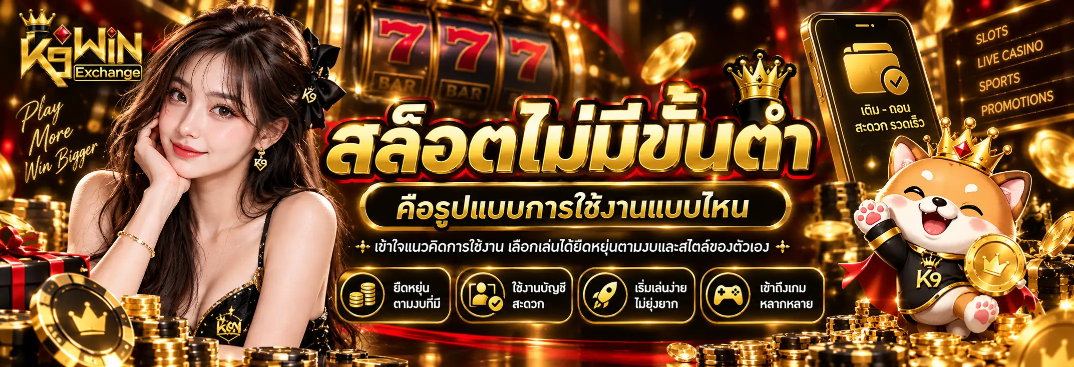 สล็อตไม่มีขั้นต่ำ คือรูปแบบการใช้งานแบบไหน